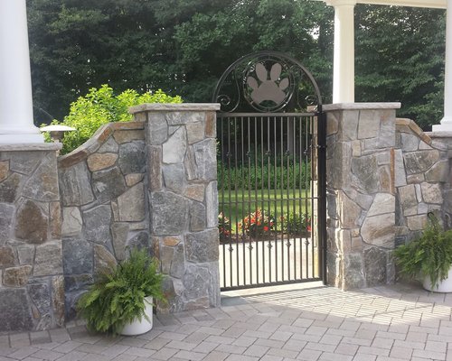 Stone Wall with Gate