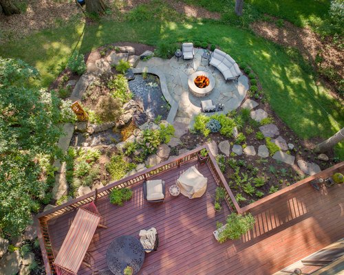 Fire Pit & Water Feature