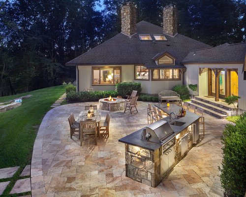 Patio with Outdoor Kitchen
